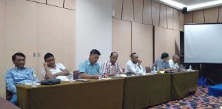 Nampak beberapa anggota DPRD Konkep saat menggelar RDP bersama pihak PT GKP